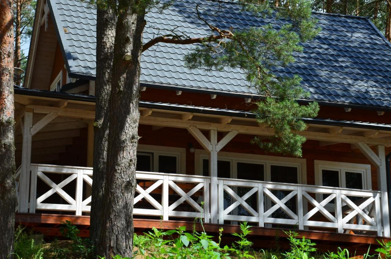 Domki Kaszuby - Jezioro Las I Zoo W Szarlocie Kościerzyna Exteriör bild